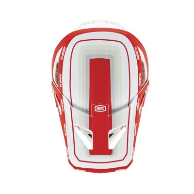 STATUS YOUTH Helmet Topenga Red/White
