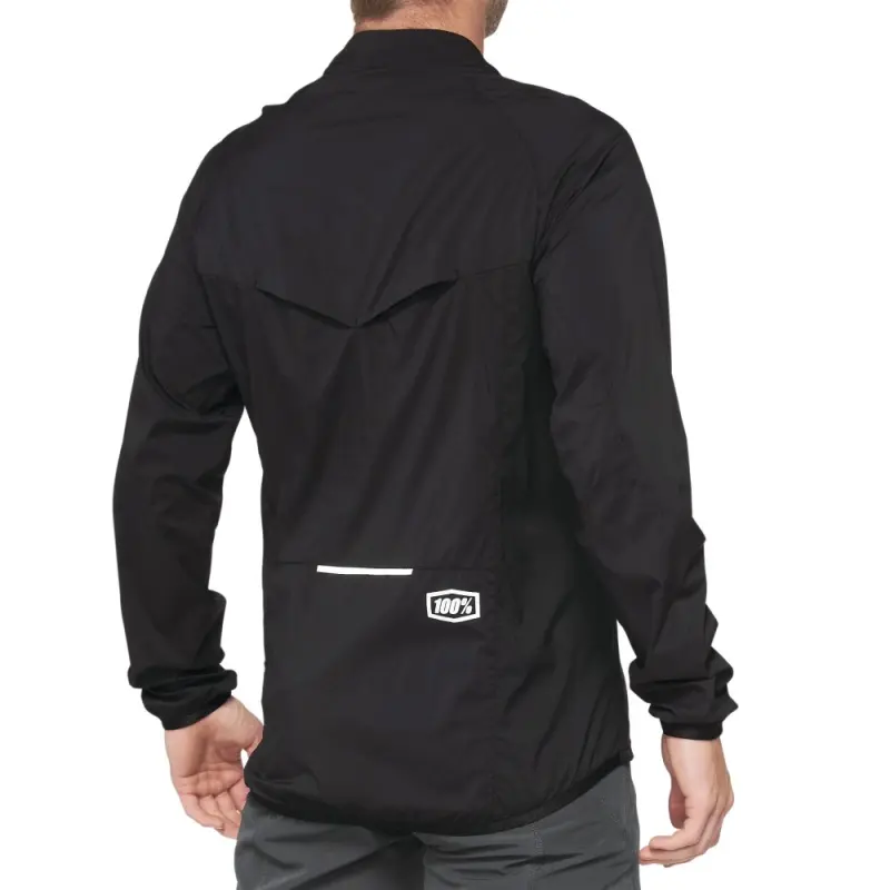 CORRIDOR Stretch Windbreaker Black