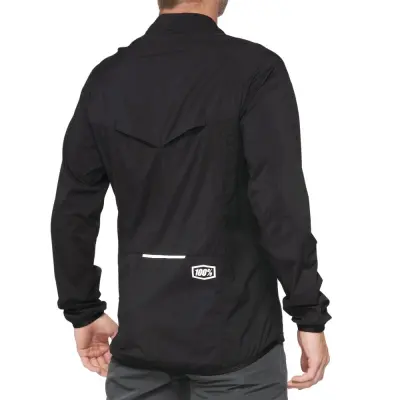 CORRIDOR Stretch Windbreaker Black