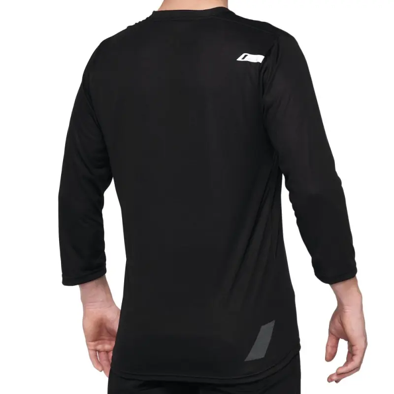 AIRMATIC 3/4 Sleeve Jersey Black