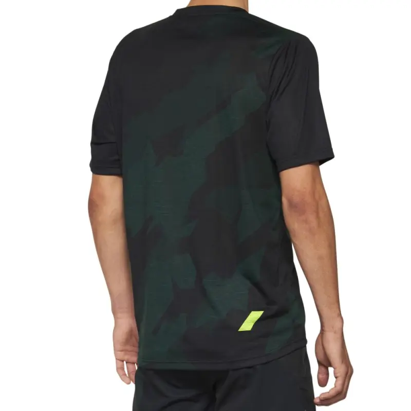 AIRMATIC LE Short Sleeve Jersey Black Camo