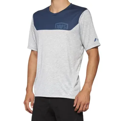 AIRMATIC Short Sleeve Jersey Grey/Midnight