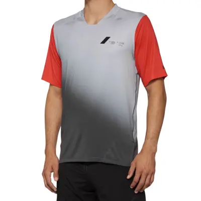 CELIUM Short Sleeve Jersey Grey/Racer Red