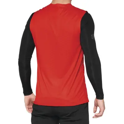 R-CORE CONCEPT Sleeveless Jersey Red