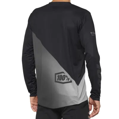 R-CORE-X Long Sleeve Jersey Black/Grey