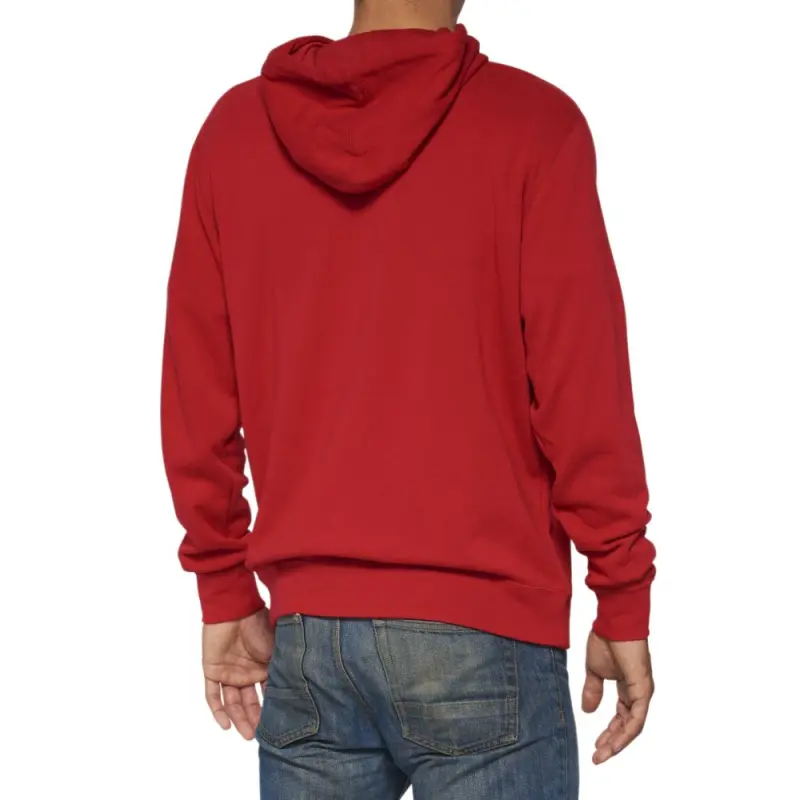ICON Pullover Hoodie Fleece Deep Red