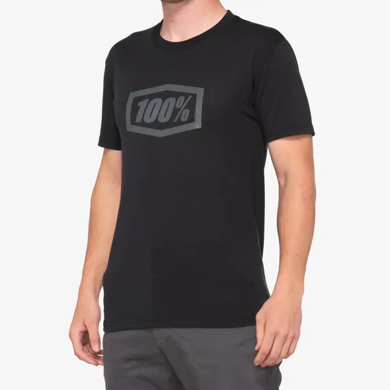 ICON Tech Short Sleeve Black