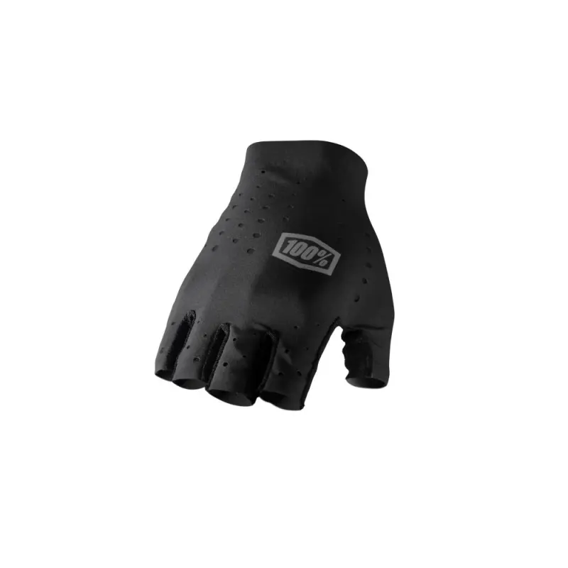 SLING Women's Bike Short Finger Gloves Black