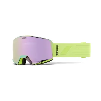 NORG HiPER Goggle - Acid Snow/Lavender - Mirror Lavender Lens