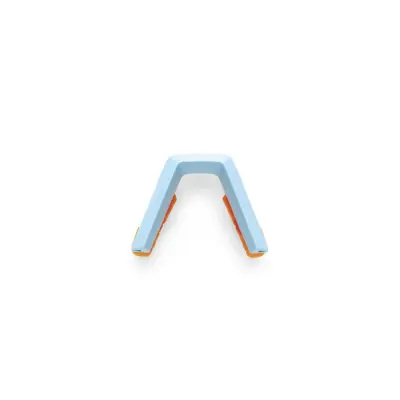 SPEEDCRAFT XS Nose Bridge Kit - Short - Soft Tact Two Tone Blue