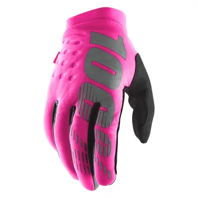 BRISKER Gloves Neon Pink
