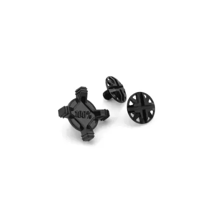 AIRCRAFT 1/2 Visor Screw Kit - Black