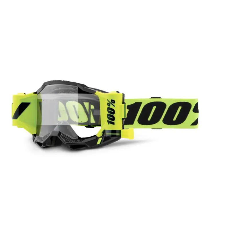 ACCURI 2 FORECAST Goggle Neon Yellow - Clear Lens