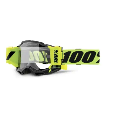 ACCURI 2 FORECAST Goggle Neon Yellow - Clear Lens