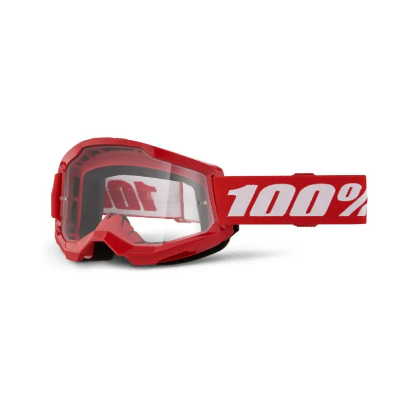 STRATA 2 Goggle Red - Clear Lens