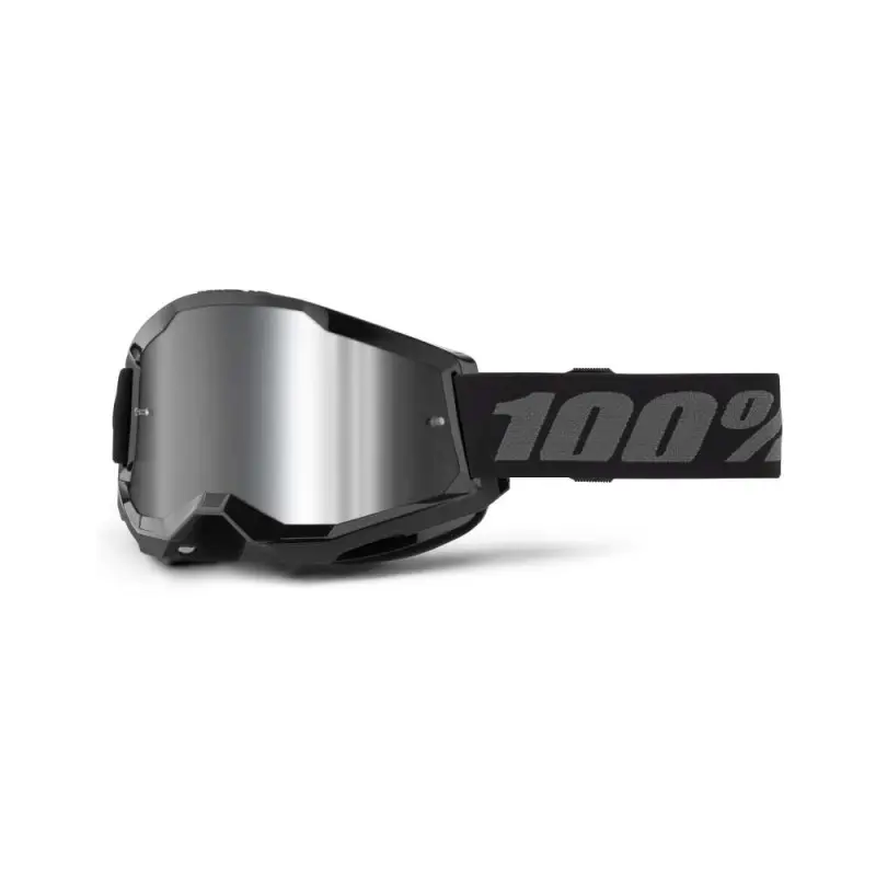 STRATA 2 Goggle Black - Mirror Silver Lens