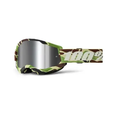STRATA 2 Goggle War Camo - Mirror Silver Lens