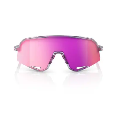 SLENDALE - Polished Translucent Grey - Purple Multilayer Mirror Lens