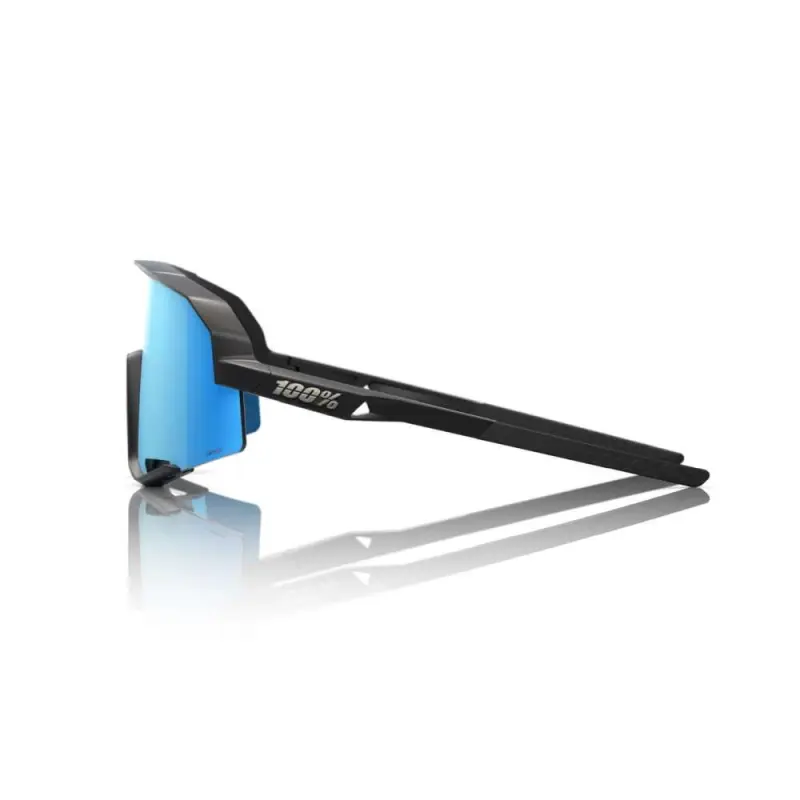SLENDALE - Matte Black - HiPER Blue Multilayer Mirror Lens