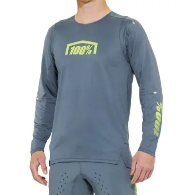 R-CORE-X Long Sleeve Jersey Grey