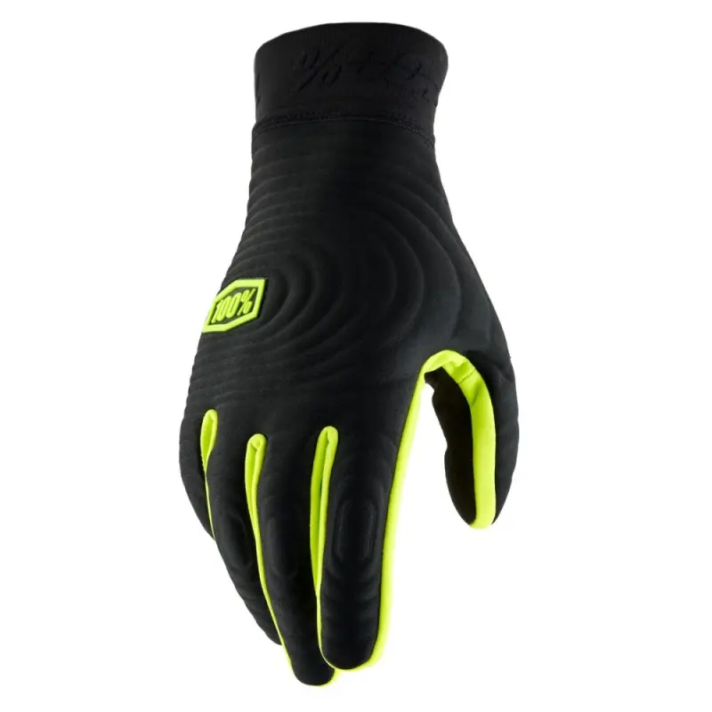 BRISKER XTREME Gloves Black/Fluo Yellow 