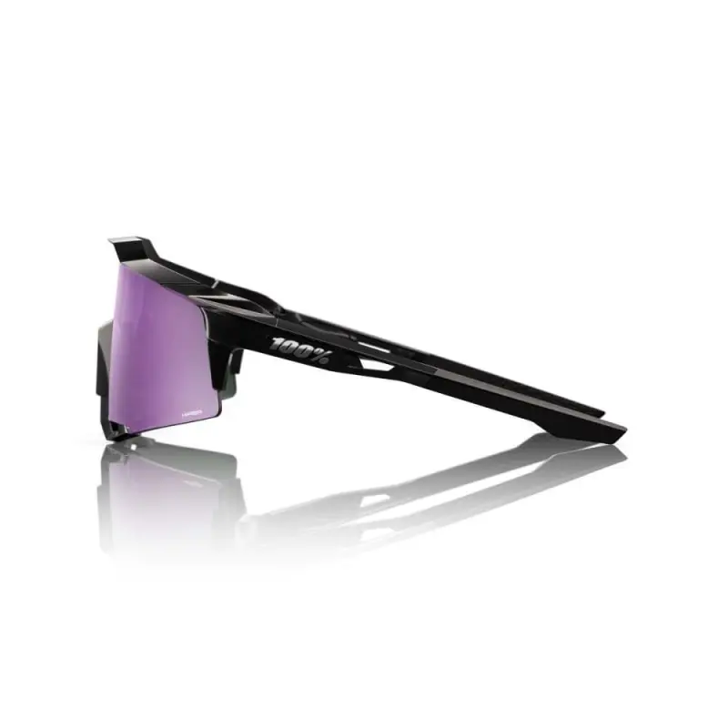 SPEEDCRAFT SL - Polished Black - HiPER Polarized Lavender Mirror