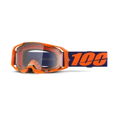 ARMATIC Goggle Neon orange - Clear Lens