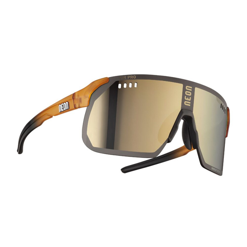 Slnečné okuliare Neon AIR PRO, CARAMELLO BLACK MATT, skla MIRROR BRONZE CAT 3