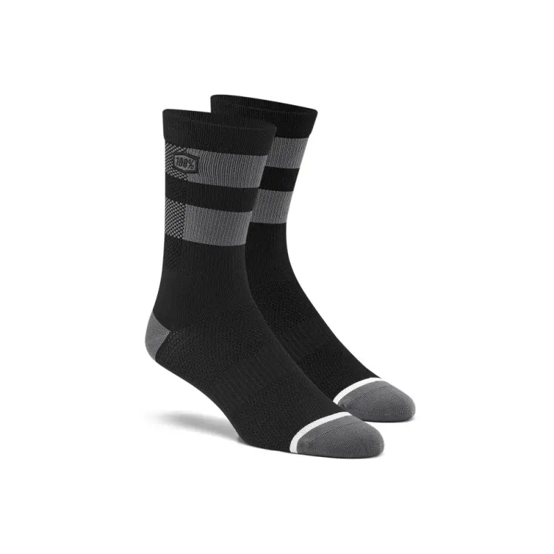 FLOW Performance MTB Socks Black/Grey
