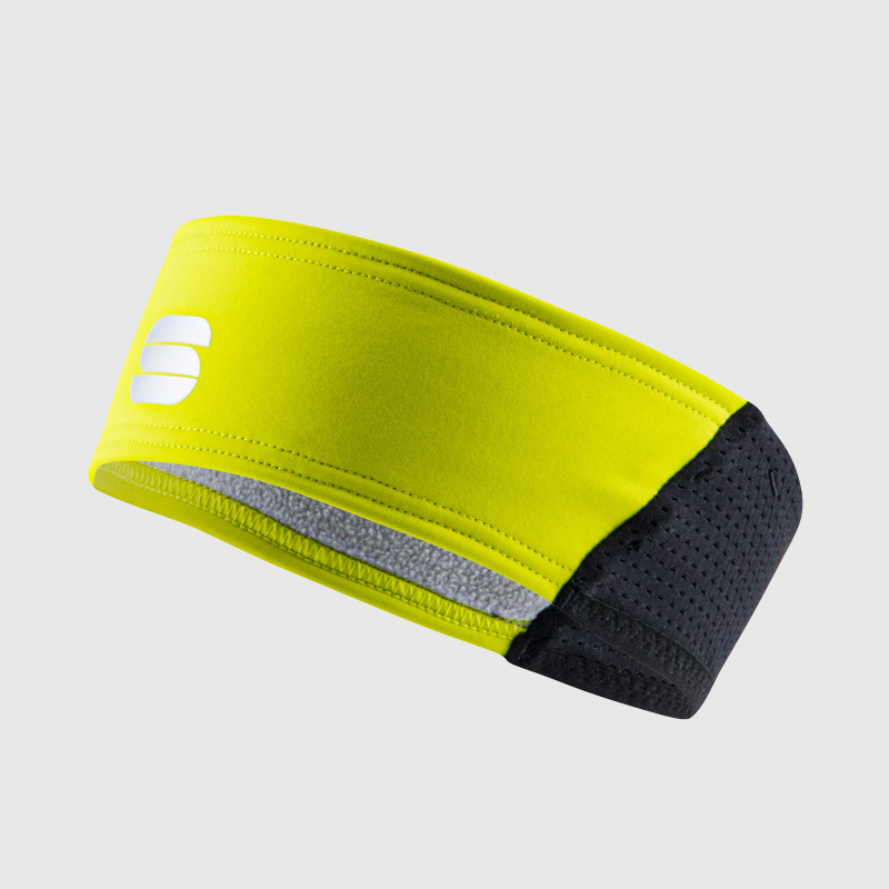 Cyklistická čelenka Sportful Air Protection žltá/čierna