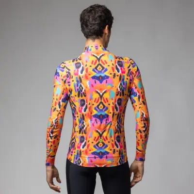 Zateplený cyklistický dres ALÉ pánský SPECIAL EDITION TRIBAL