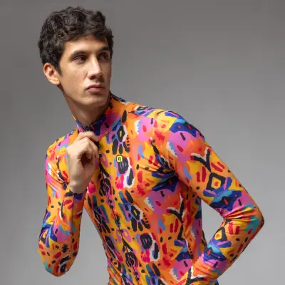 Zateplený cyklistický dres ALÉ pánský SPECIAL EDITION TRIBAL