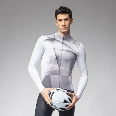 Zateplený cyklistický dres ALÉ pánský R-EV1    QUICK