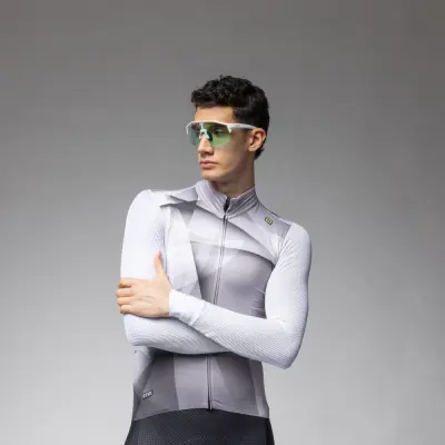 Zateplený cyklistický dres ALÉ pánský R-EV1    QUICK