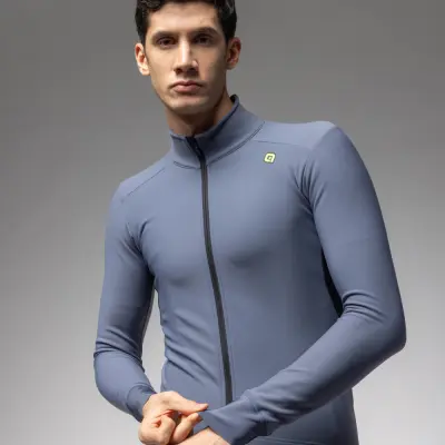 Zateplený cyklistický dres ALÉ pánský KLIMATIK K-IDRO