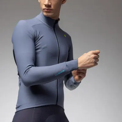Zateplený cyklistický dres ALÉ pánský KLIMATIK K-IDRO