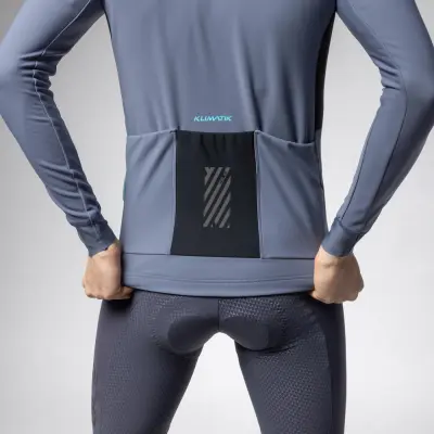 Zateplený cyklistický dres ALÉ pánský KLIMATIK K-IDRO