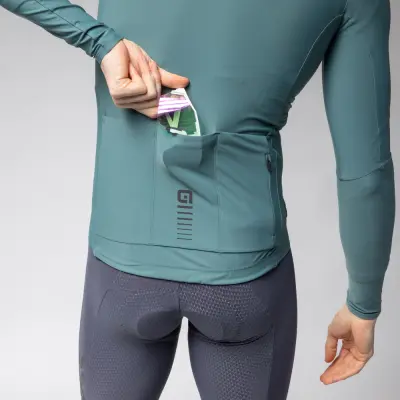 Zateplený cyklistický dres ALÉ pánský R-EV1    WARM RACE