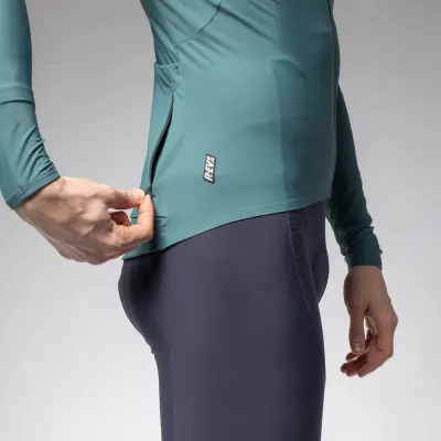 Zateplený cyklistický dres ALÉ pánský R-EV1    WARM RACE