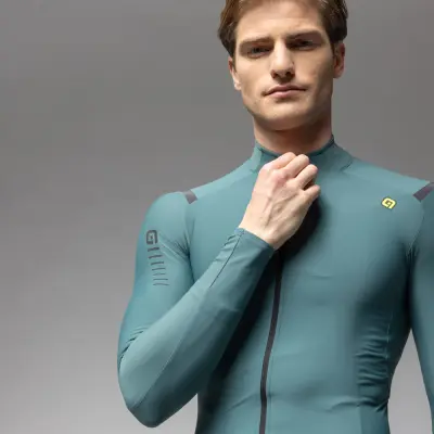 Zateplený cyklistický dres ALÉ pánský R-EV1    WARM RACE