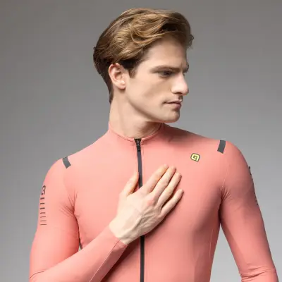 Zateplený cyklistický dres ALÉ pánský R-EV1    WARM RACE