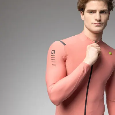 Zateplený cyklistický dres ALÉ pánský R-EV1    WARM RACE