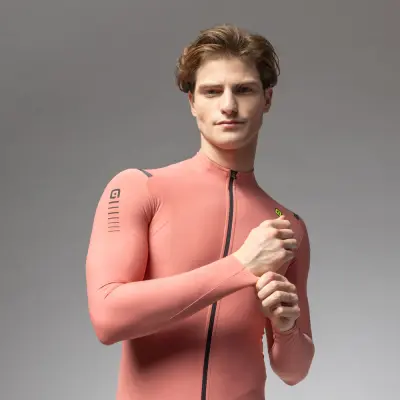 Zateplený cyklistický dres ALÉ pánský R-EV1    WARM RACE