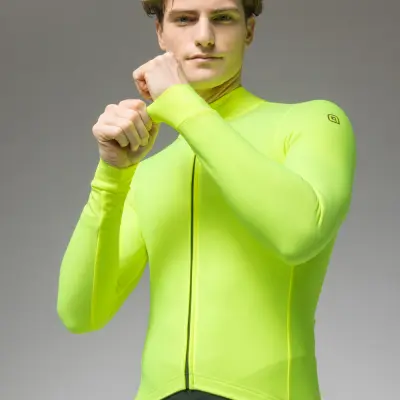 Zateplený cyklistický dres ALÉ pánský PRAGMA FONDO 3.0