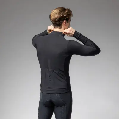 Zateplený cyklistický dres ALÉ pánský PRAGMA FONDO 3.0