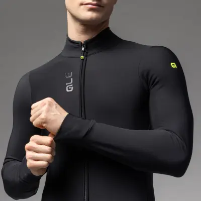 Zateplený cyklistický dres ALÉ pánský PRAGMA FONDO 3.0