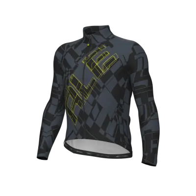 Zateplený cyklistický dres ALÉ pánský PRAGMA SCHEMA
