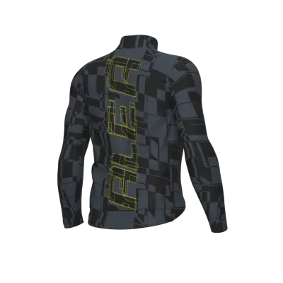 Zateplený cyklistický dres ALÉ pánský PRAGMA SCHEMA