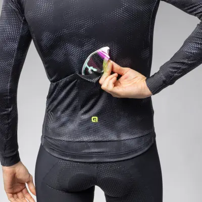 Zateplený cyklistický dres ALÉ pánský PR-E SPRAY