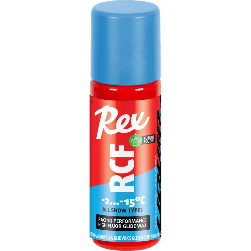 Rex vysokofluórový tekutý vosk RCF modrý  -2...-15 C 60 ml